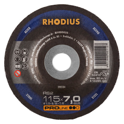 Picture of DISCO ESMERIL METAL 4.1/2X1/4 9/32 RHODIUS 200184 